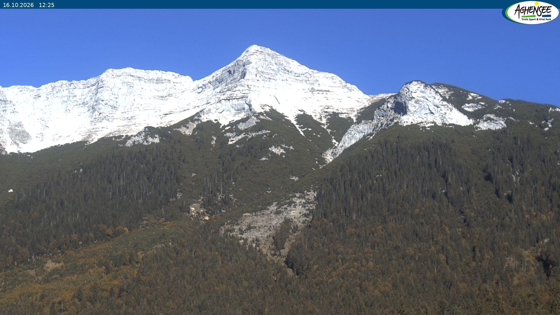 Archiv Foto Webcam Panorama Steinberg am Rofan beim Achensee