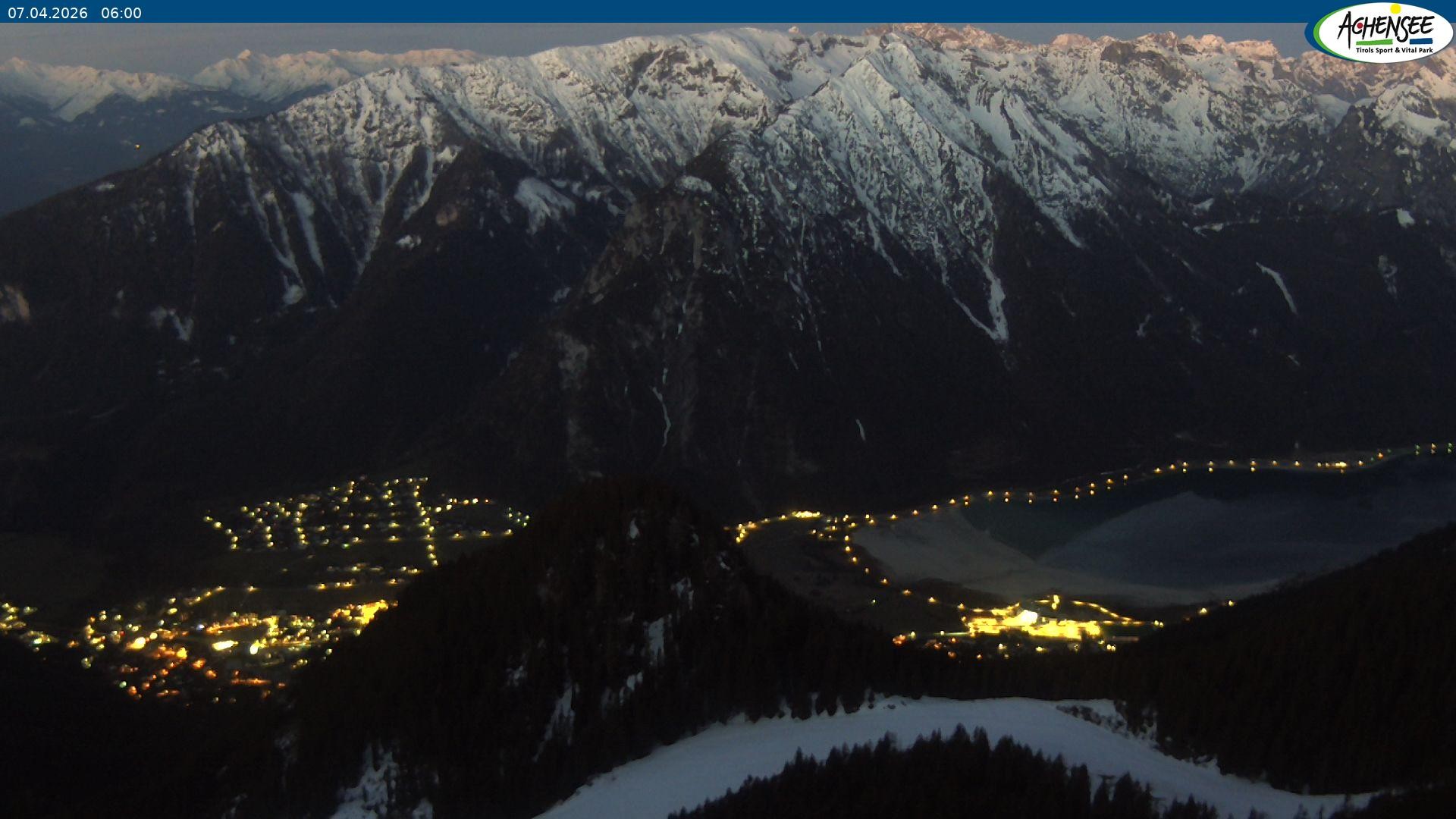 Archiv Foto Webcam Panorama vom Rofan