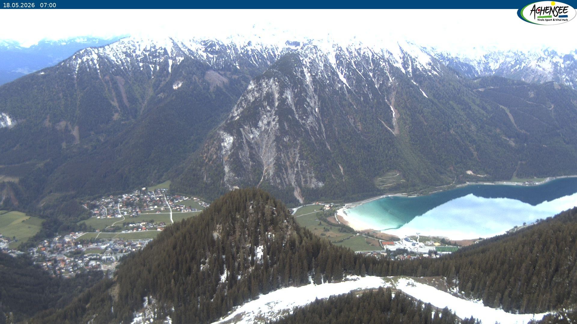 Archiv Foto Webcam Panorama vom Rofan
