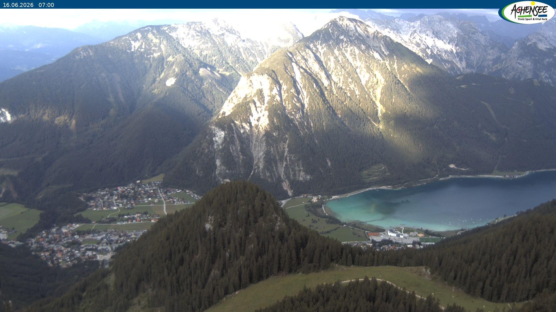 Archiv Foto Webcam Panorama vom Rofan