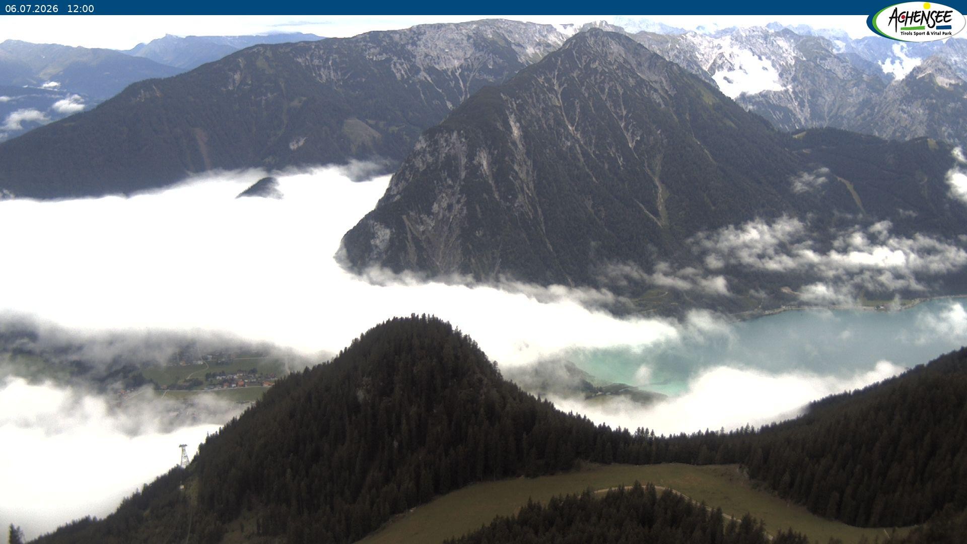Archiv Foto Webcam Panorama vom Rofan