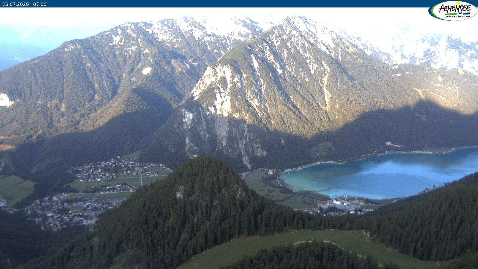 Archiv Foto Webcam Panorama vom Rofan