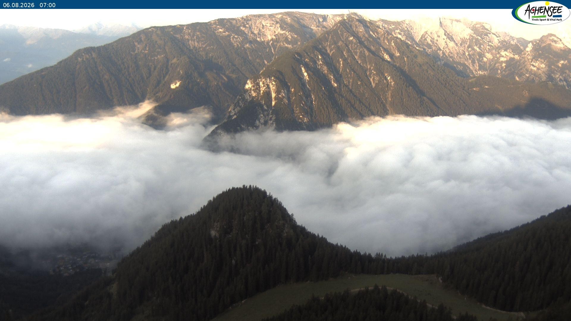 Archiv Foto Webcam Panorama vom Rofan