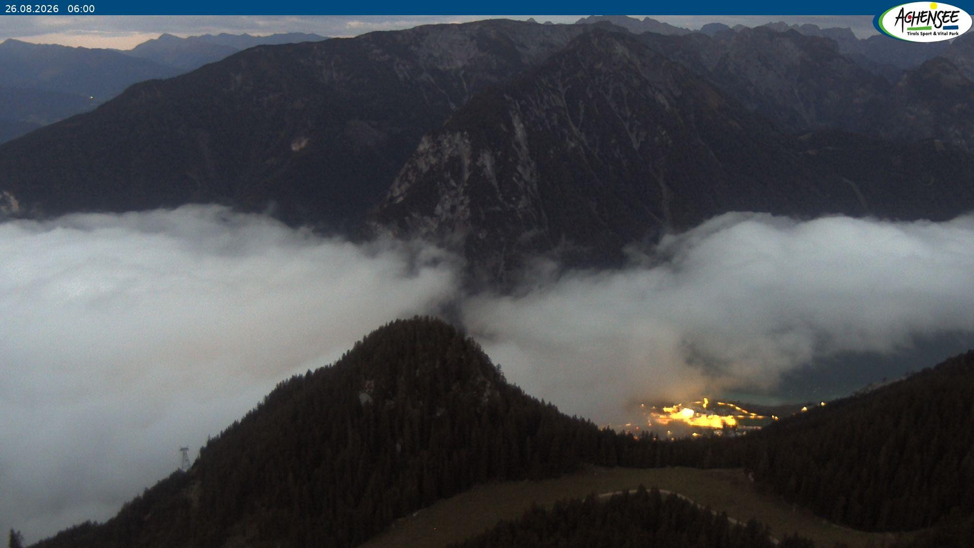 Archiv Foto Webcam Panorama vom Rofan