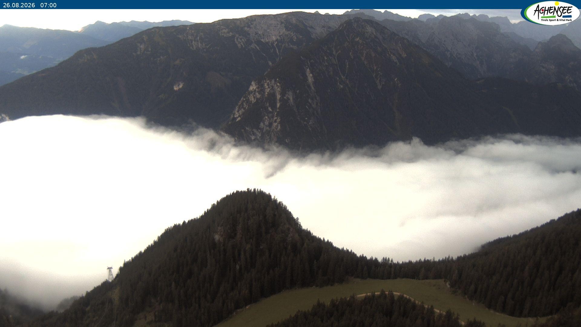 Archiv Foto Webcam Panorama vom Rofan