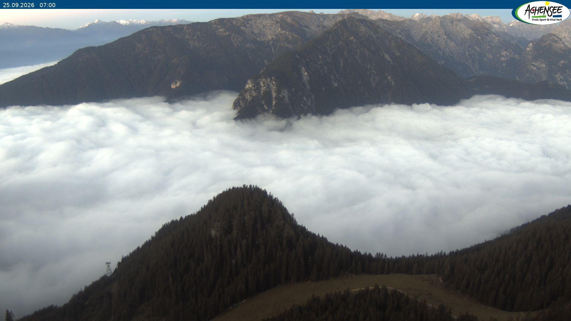 Archiv Foto Webcam Panorama vom Rofan