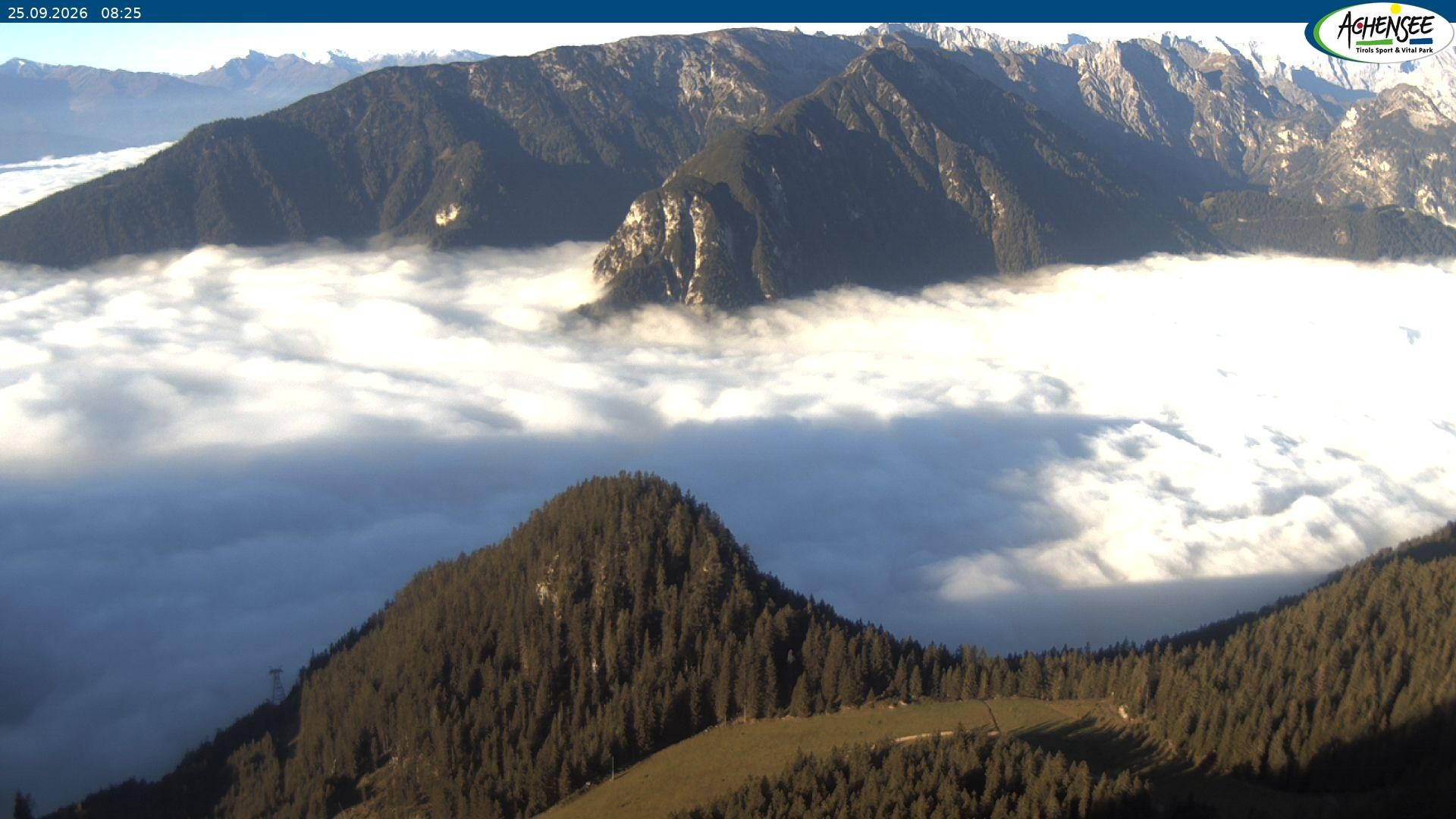 Archiv Foto Webcam Panorama vom Rofan