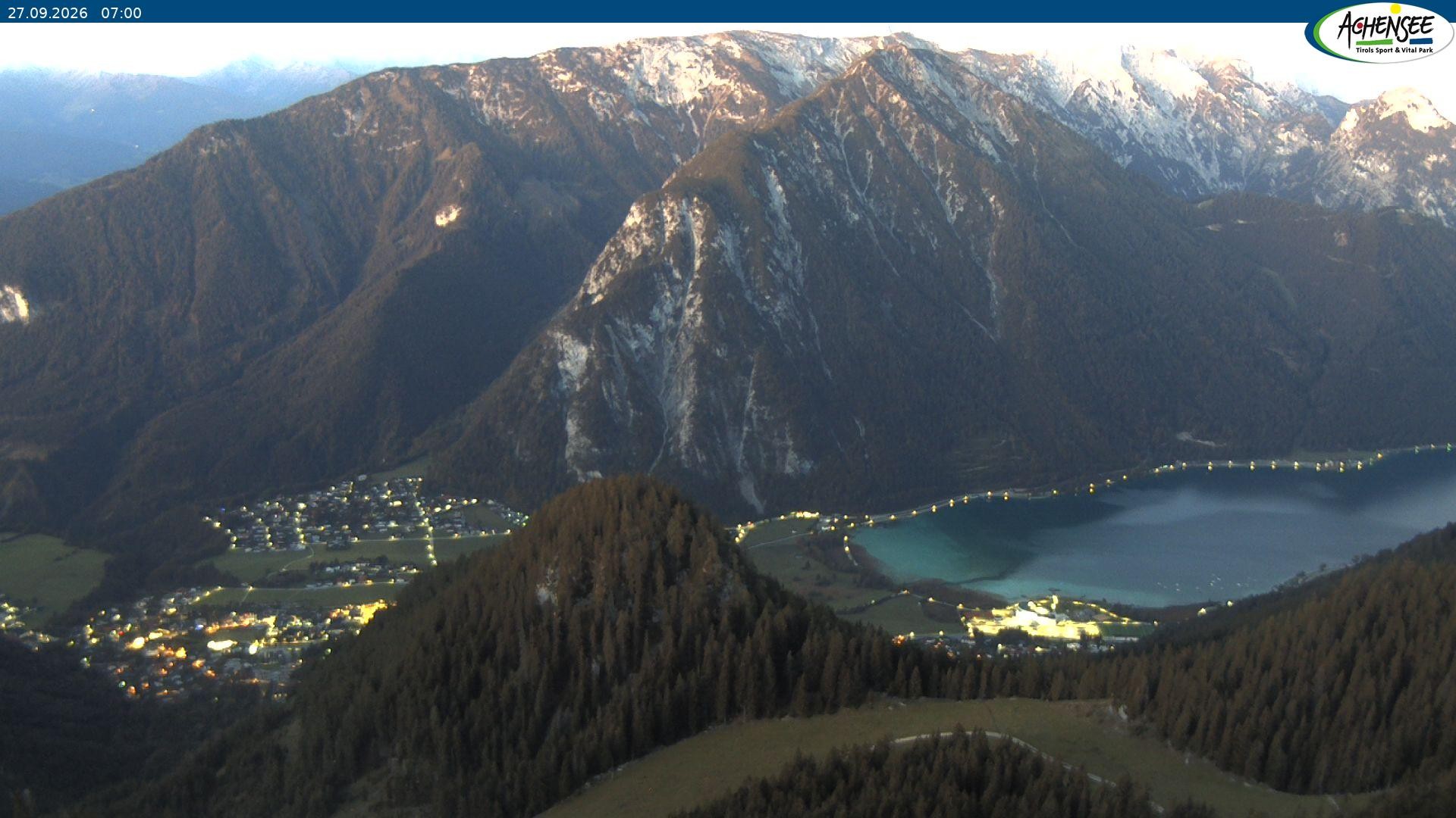 Archiv Foto Webcam Panorama vom Rofan