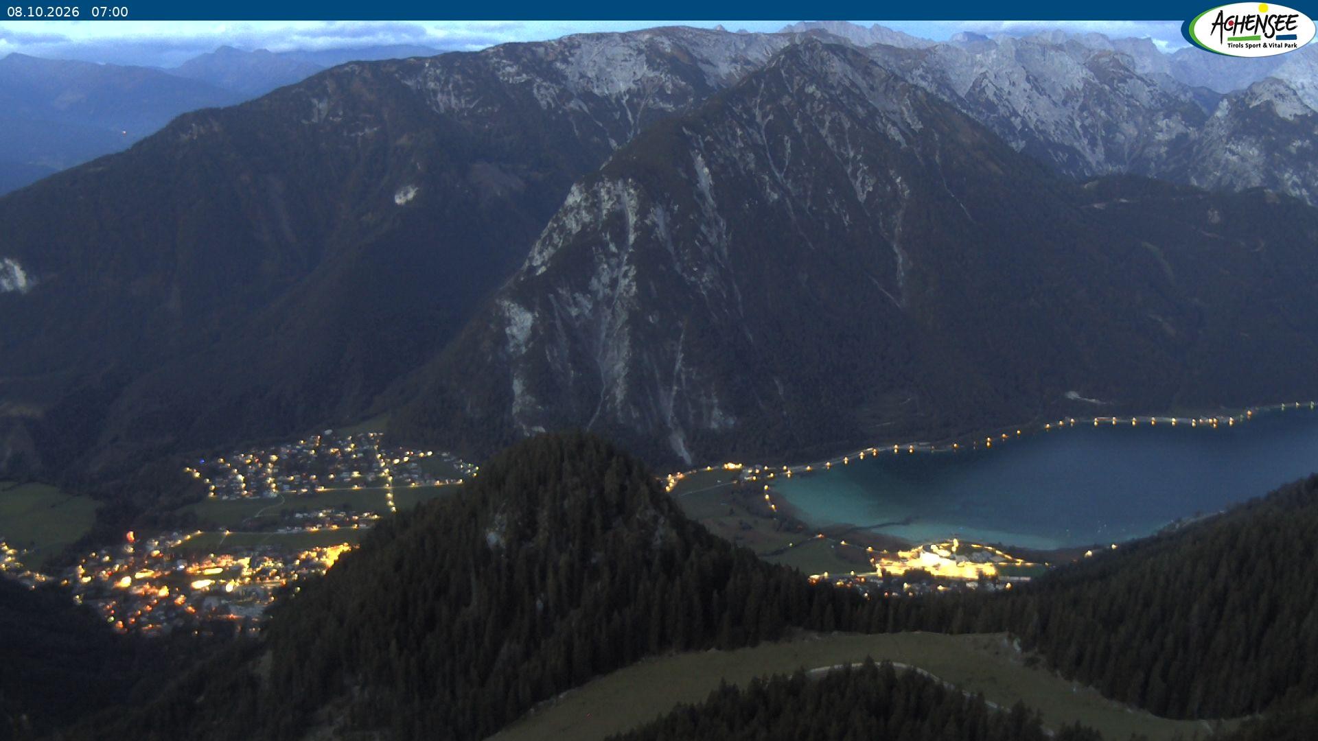Archiv Foto Webcam Panorama vom Rofan