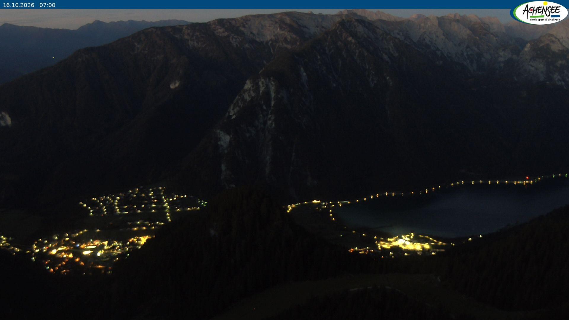 Archiv Foto Webcam Panorama vom Rofan