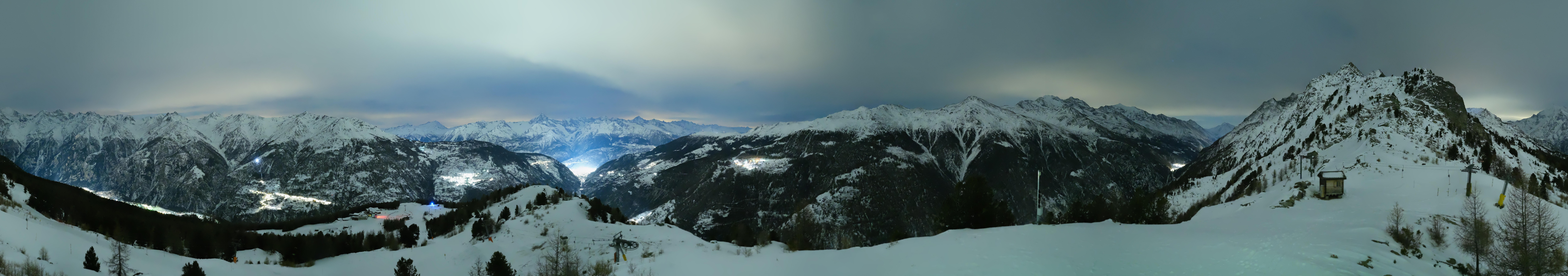Archiv Foto Webcam Grächen im Wallis: Panorama Furggen
