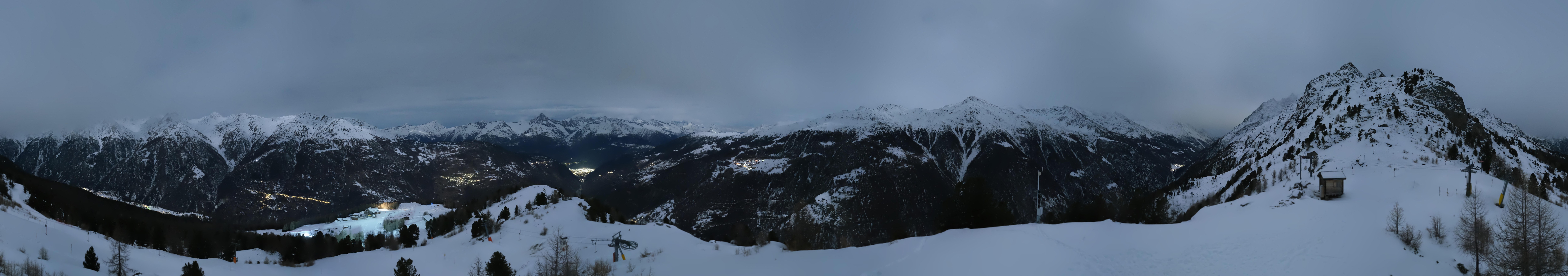 Archiv Foto Webcam Grächen im Wallis: Panorama Furggen