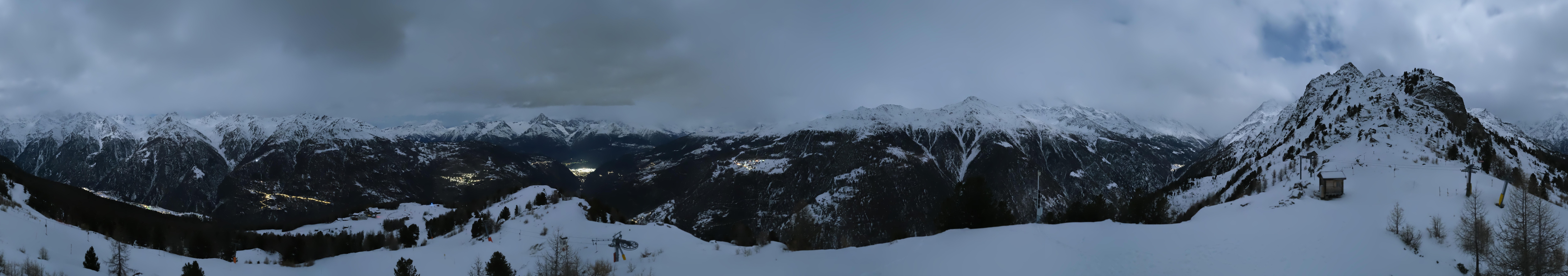 Archiv Foto Webcam Grächen im Wallis: Panorama Furggen