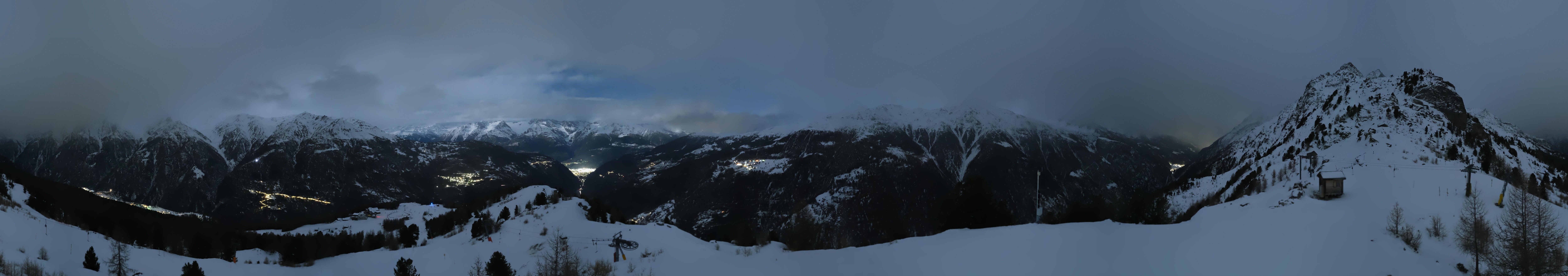 Archiv Foto Webcam Grächen im Wallis: Panorama Furggen