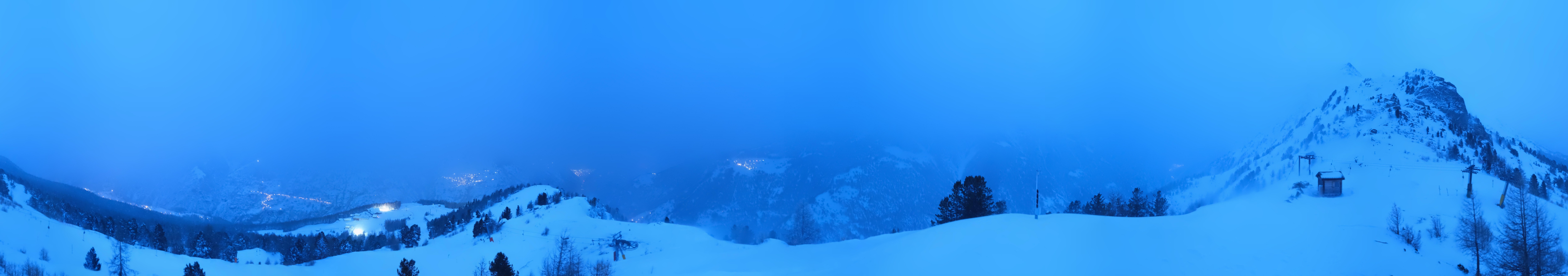 Archiv Foto Webcam Grächen im Wallis: Panorama Furggen