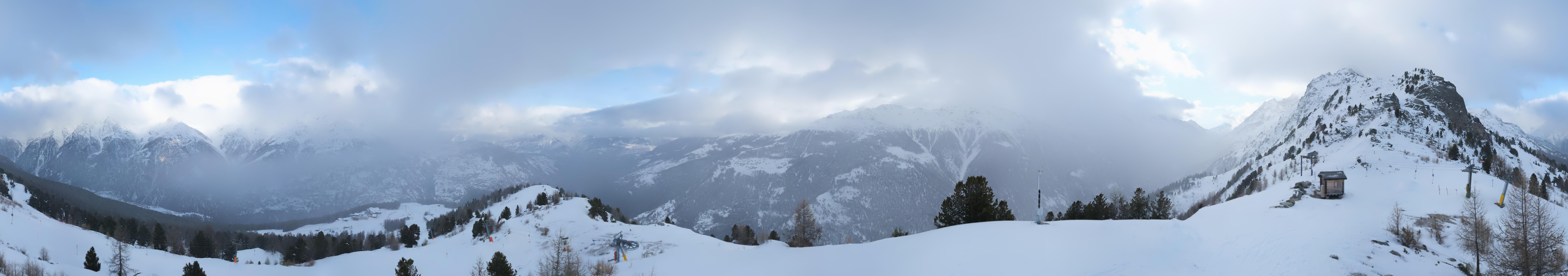 Archiv Foto Webcam Grächen im Wallis: Panorama Furggen