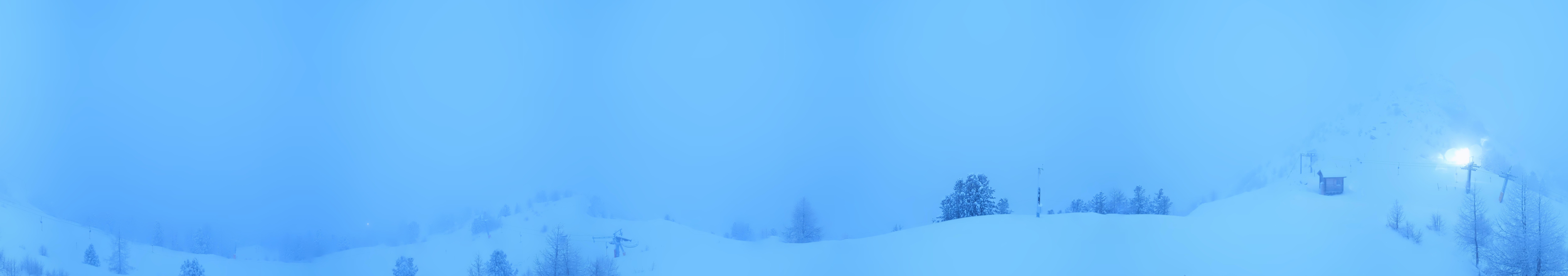 Archived image Webcam Panoramic view, Grächen in Valais