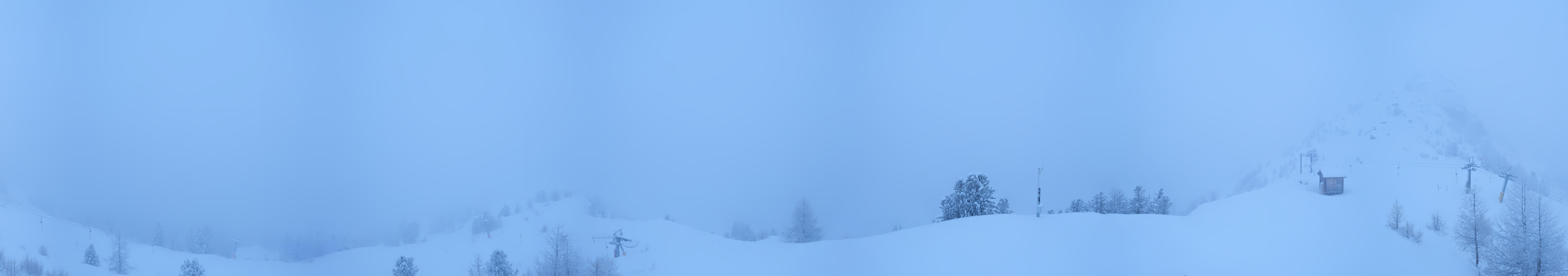 Archived image Webcam Panoramic view, Grächen in Valais