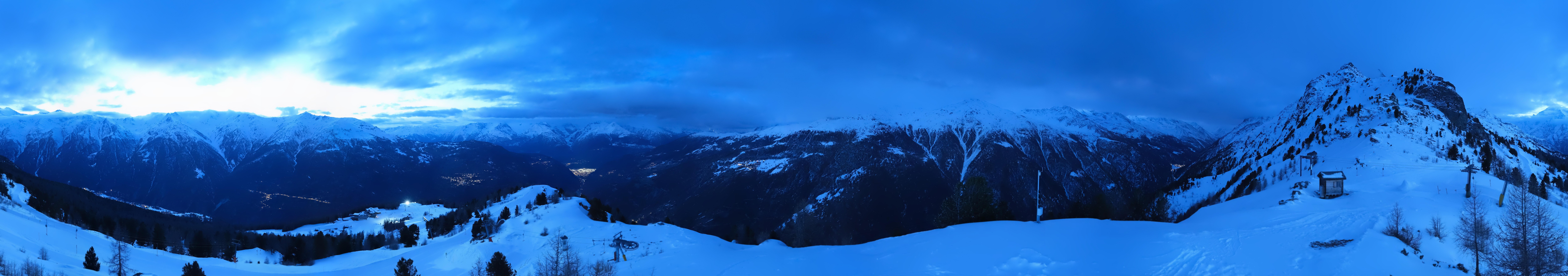 Archiv Foto Webcam Grächen im Wallis: Panorama Furggen
