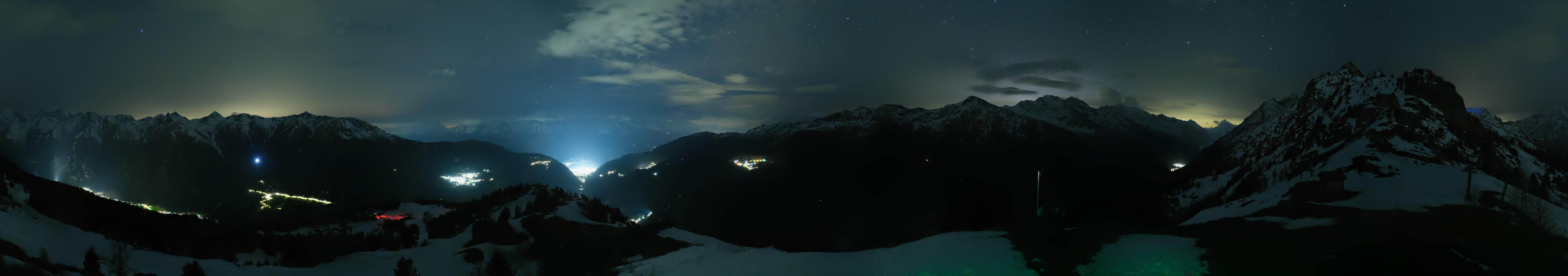 Archiv Foto Webcam Grächen im Wallis: Panorama Furggen