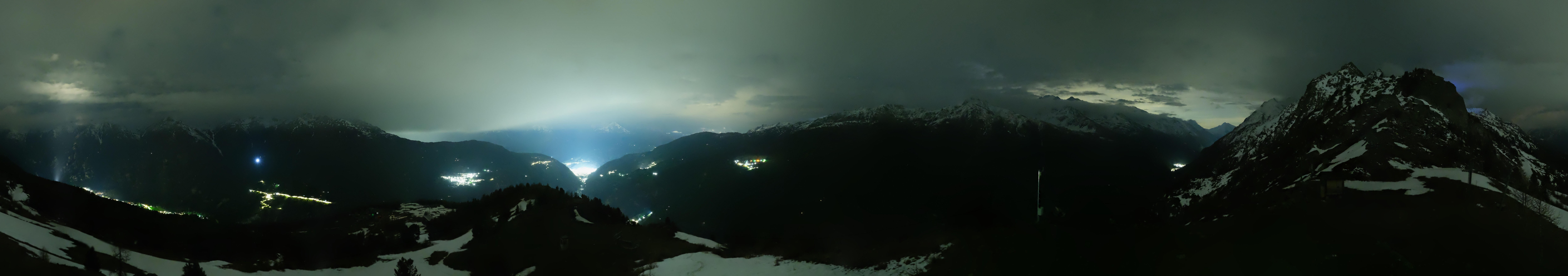 Archiv Foto Webcam Grächen im Wallis: Panorama Furggen