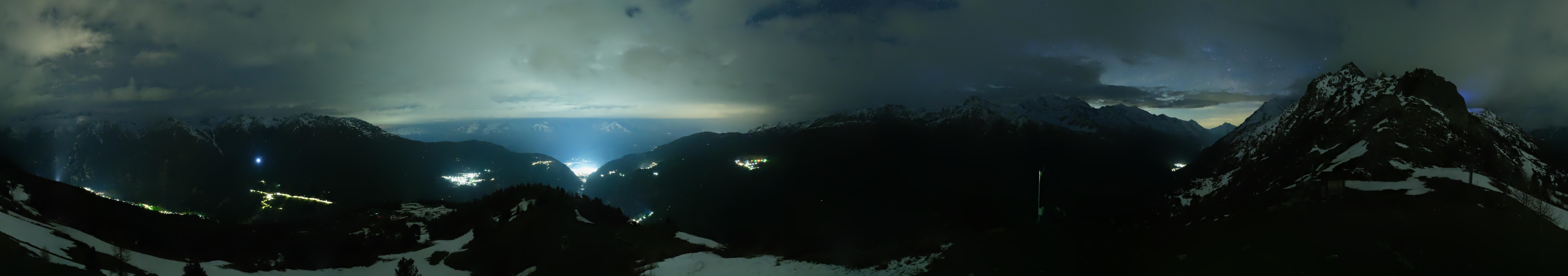 Archiv Foto Webcam Grächen im Wallis: Panorama Furggen