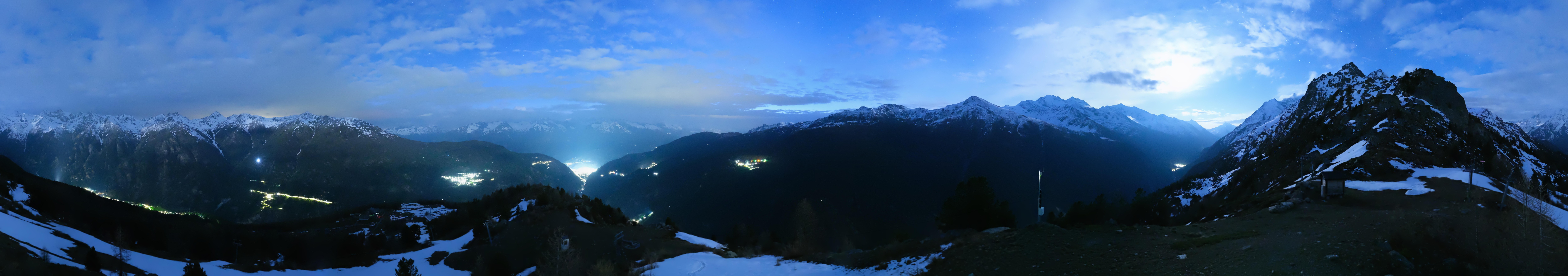 Archiv Foto Webcam Grächen im Wallis: Panorama Furggen
