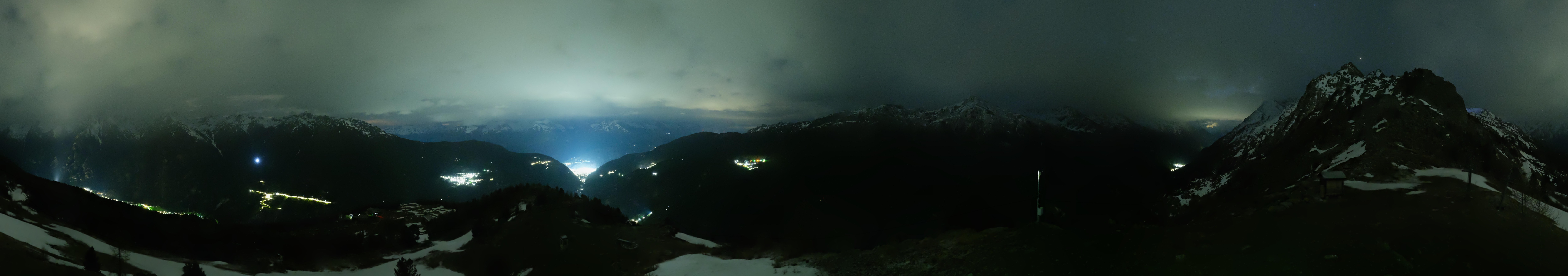 Archiv Foto Webcam Grächen im Wallis: Panorama Furggen