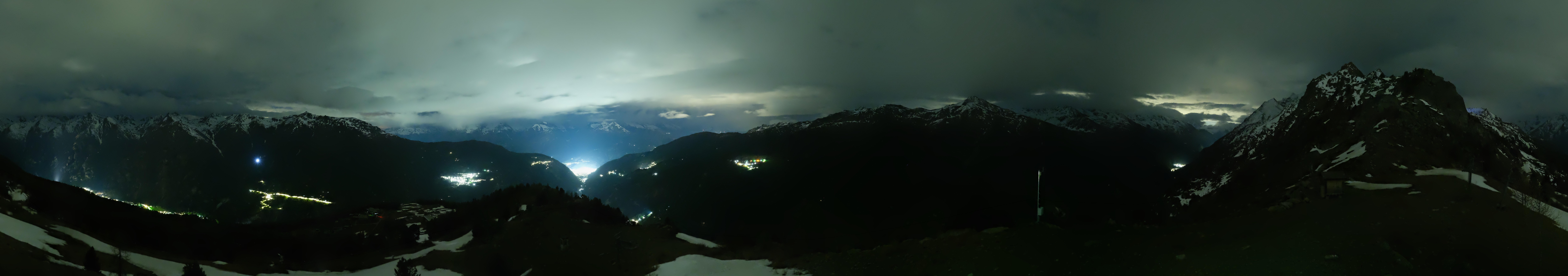 Archiv Foto Webcam Grächen im Wallis: Panorama Furggen