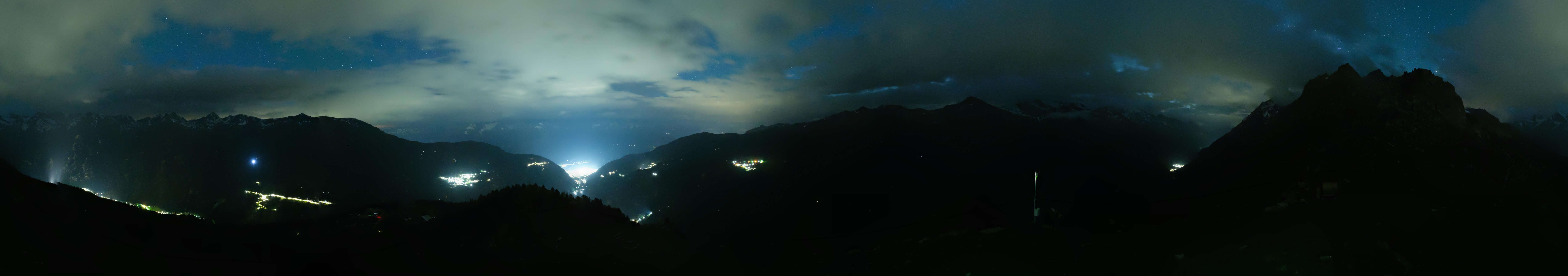 Archiv Foto Webcam Grächen im Wallis: Panorama Furggen