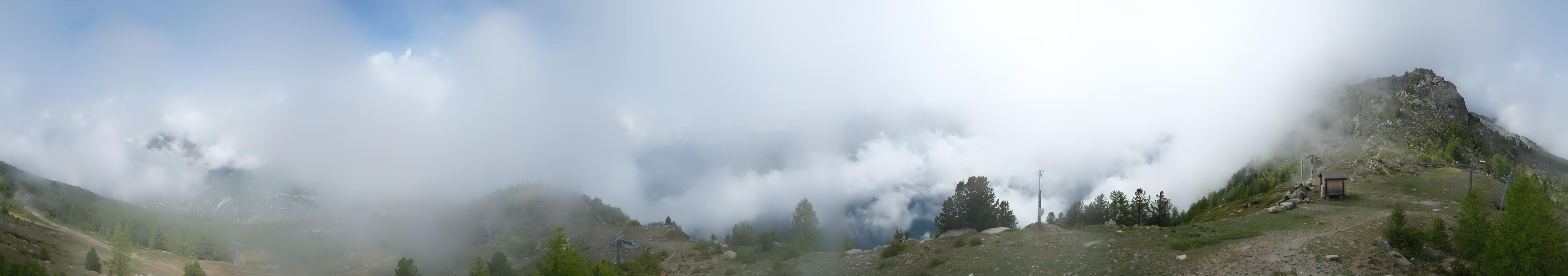 Archiv Foto Webcam Grächen im Wallis: Panorama Furggen