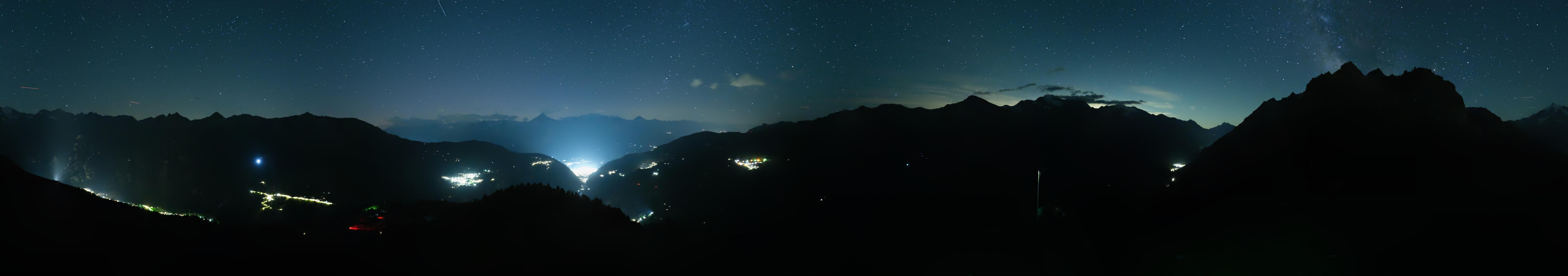 Archiv Foto Webcam Grächen im Wallis: Panorama Furggen