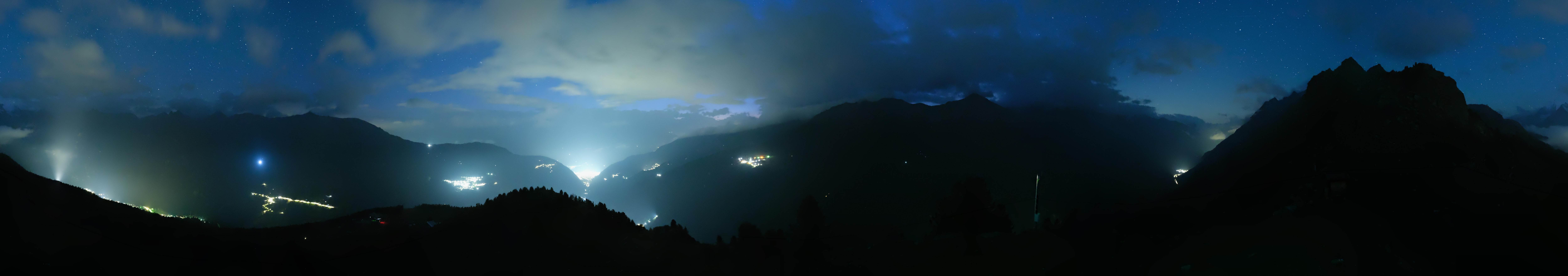 Archiv Foto Webcam Grächen im Wallis: Panorama Furggen