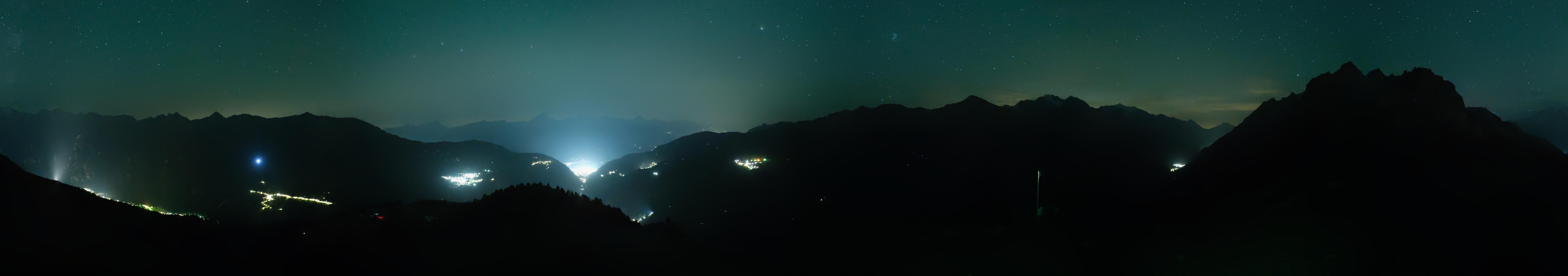 Archiv Foto Webcam Grächen im Wallis: Panorama Furggen