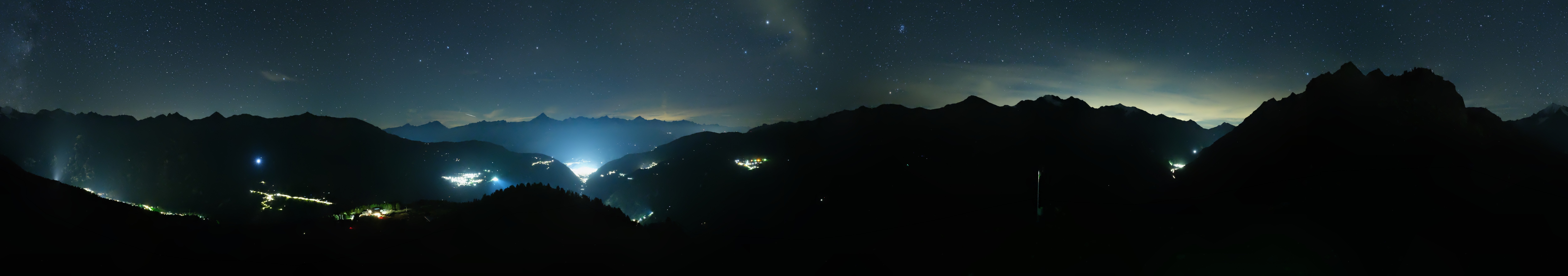 Archiv Foto Webcam Grächen im Wallis: Panorama Furggen