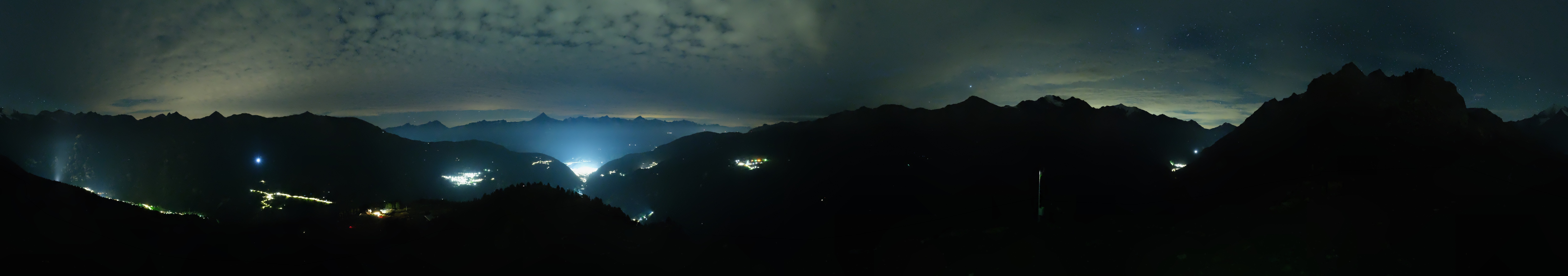 Archiv Foto Webcam Grächen im Wallis: Panorama Furggen
