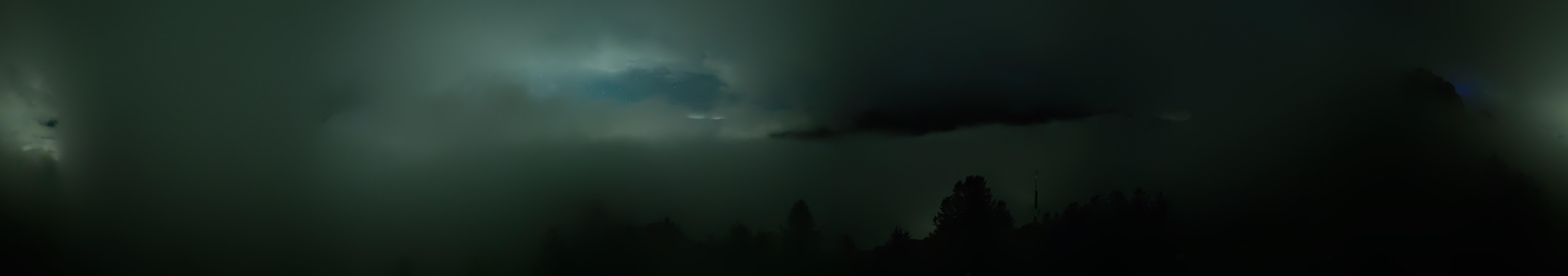 Archived image Webcam Panoramic view, Grächen in Valais