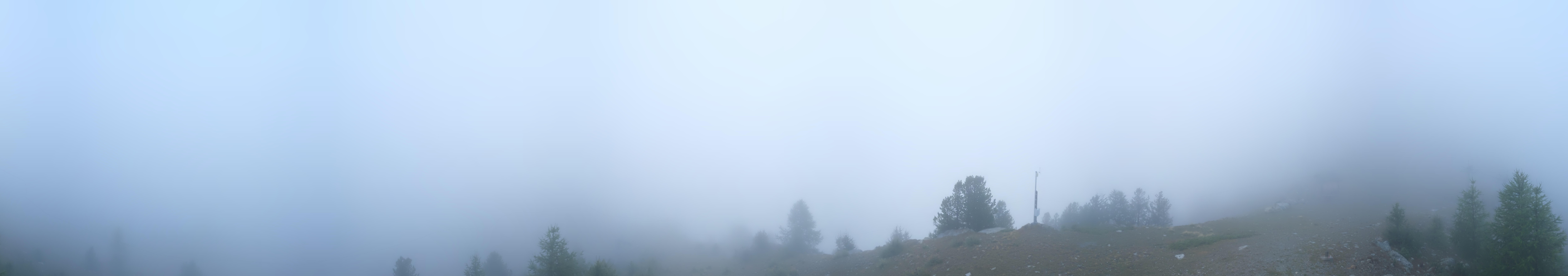 Archived image Webcam Panoramic view, Grächen in Valais