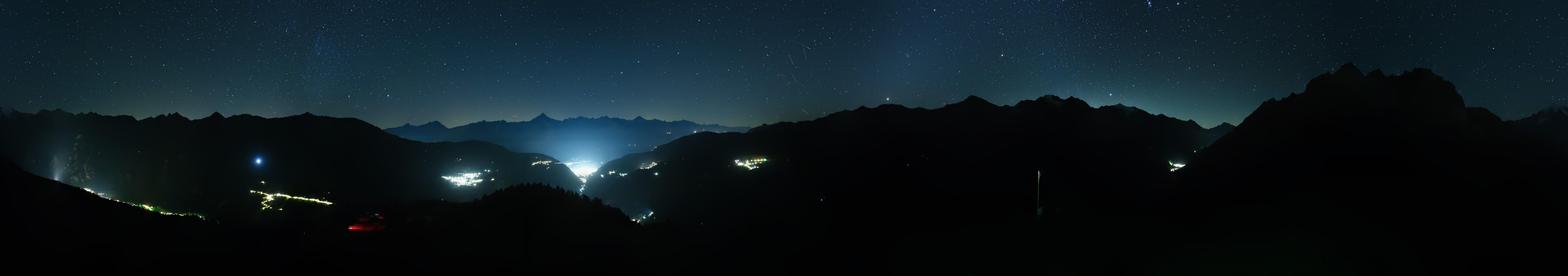 Archiv Foto Webcam Grächen im Wallis: Panorama Furggen
