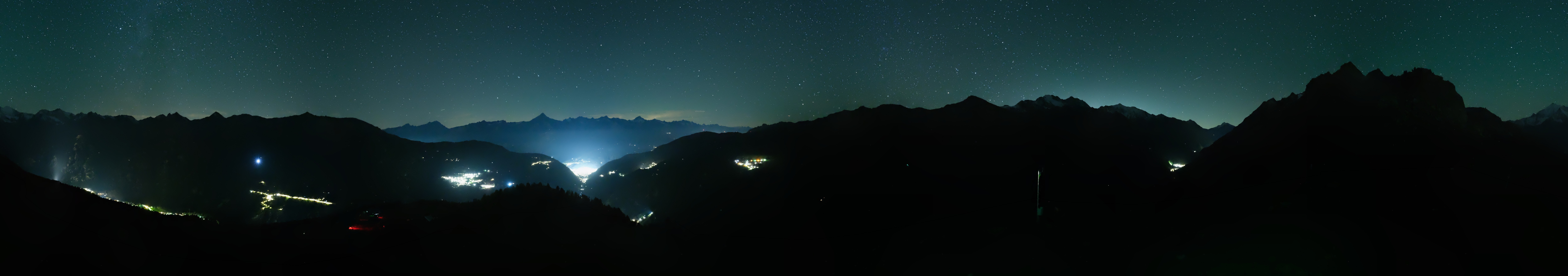 Archiv Foto Webcam Grächen im Wallis: Panorama Furggen