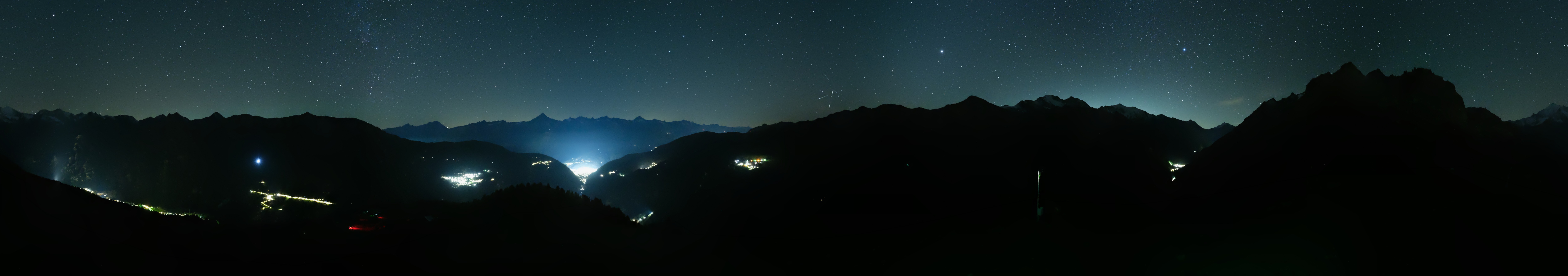 Archiv Foto Webcam Grächen im Wallis: Panorama Furggen