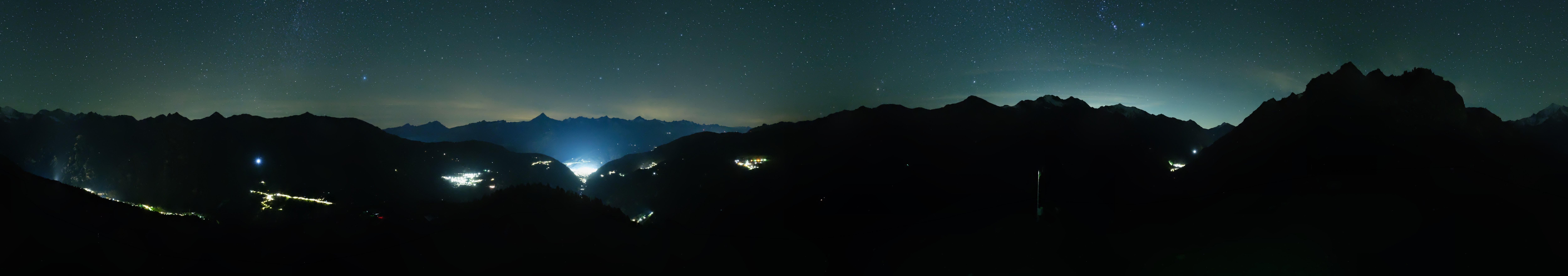 Archiv Foto Webcam Grächen im Wallis: Panorama Furggen