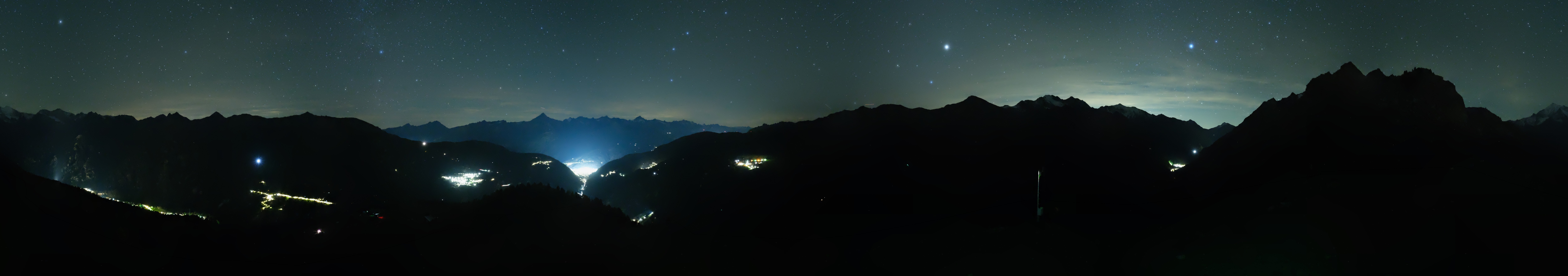 Archiv Foto Webcam Grächen im Wallis: Panorama Furggen