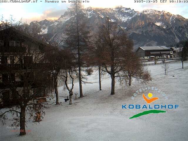 Archiv Foto Webcam Ramsau am Dachstein: Golfplatz am Kobaldhof