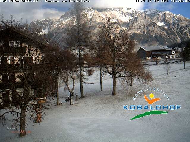 Archiv Foto Webcam Ramsau am Dachstein: Golfplatz am Kobaldhof