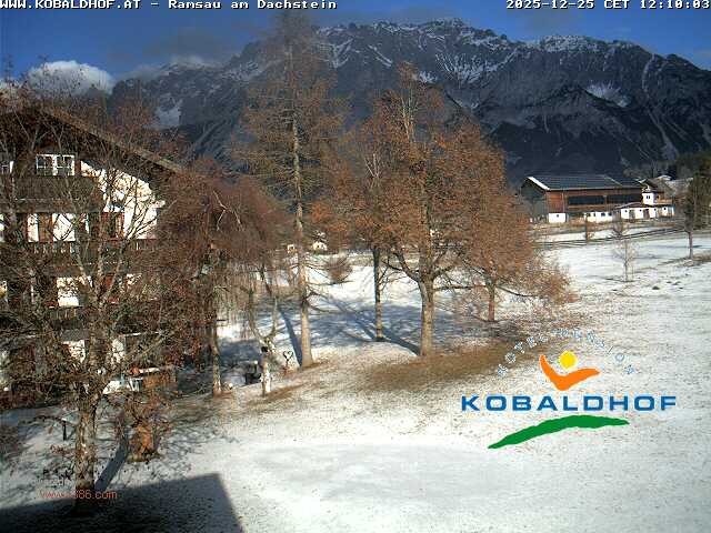 Archiv Foto Webcam Ramsau am Dachstein: Golfplatz am Kobaldhof