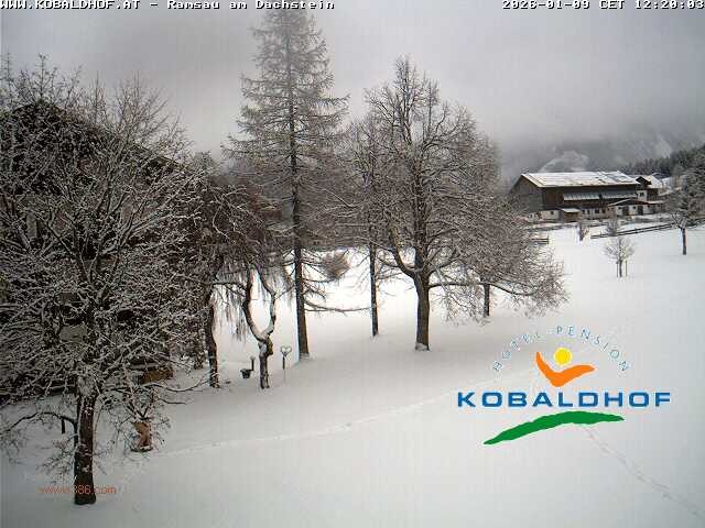 Archiv Foto Webcam Ramsau am Dachstein: Golfplatz am Kobaldhof