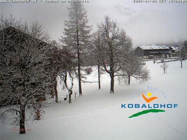 Archiv Foto Webcam Ramsau am Dachstein: Golfplatz am Kobaldhof