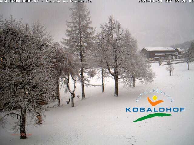 Archiv Foto Webcam Ramsau am Dachstein: Golfplatz am Kobaldhof