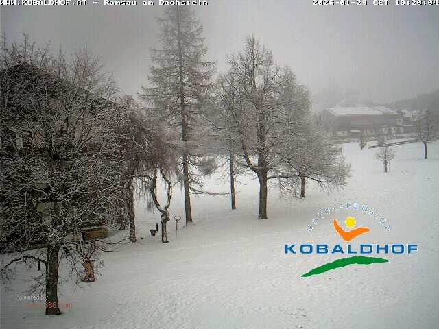 Archiv Foto Webcam Ramsau am Dachstein: Golfplatz am Kobaldhof